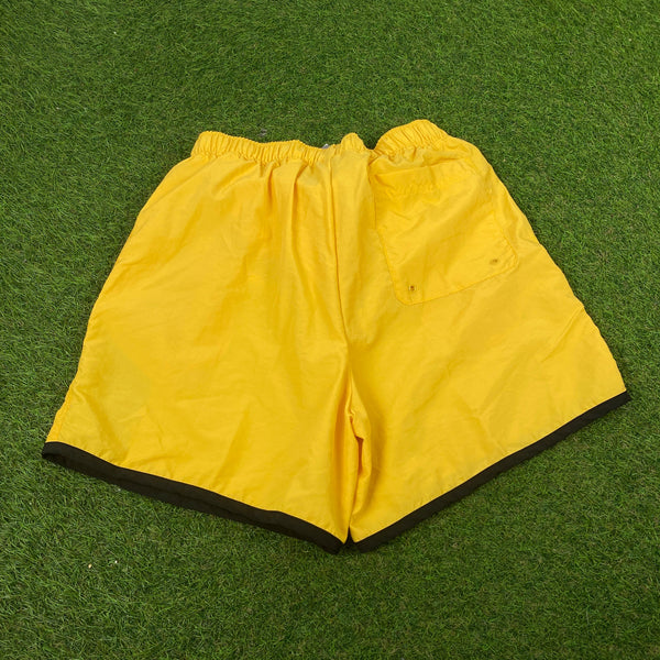 Vintage Nike Shorts Yellow Small