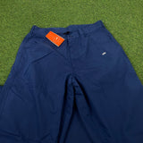 Vintage Nike Cargo Trousers Joggers Blue XL