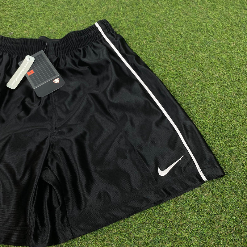 Vintage Nike Nylon Shorts Black XS