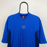 Vintage Nike T-Shirt Blue Medium