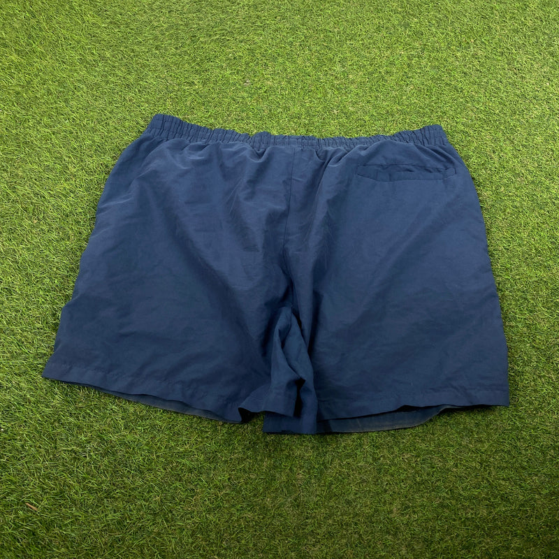 Vintage Nike Shorts Blue Large