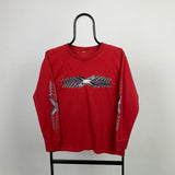 Vintage Nike Longsleeve T-Shirt Red XS