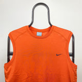 Vintage Nike Vest T-Shirt Orange XS