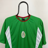 Vintage Nike Mexico Football Shirt T-Shirt Green Small