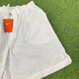 Vintage Nike Challenge Court Tennis Shorts White XL