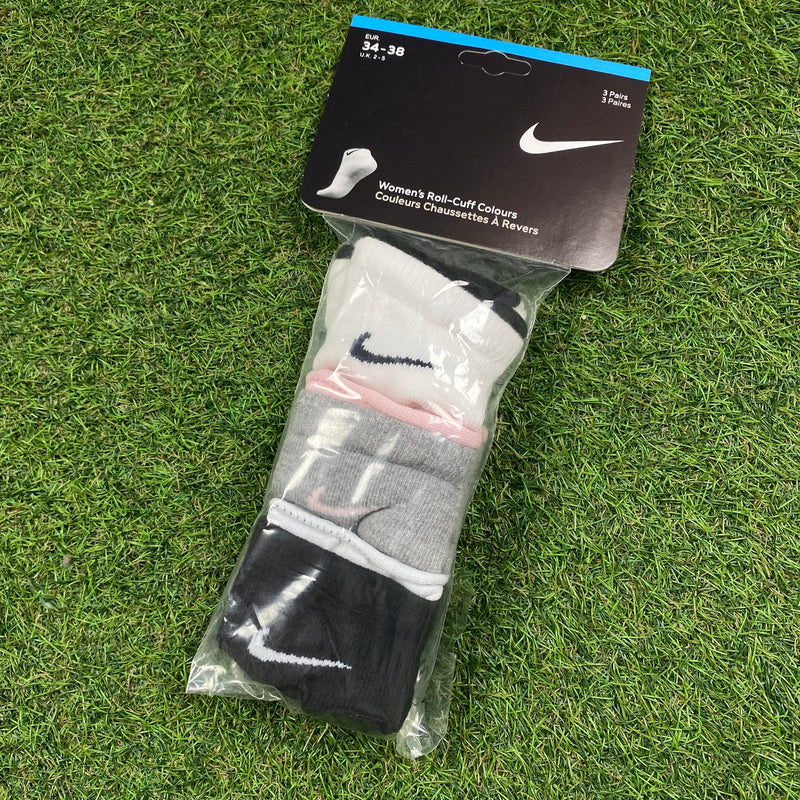 Vintage Nike Socks 3 Pack Colour