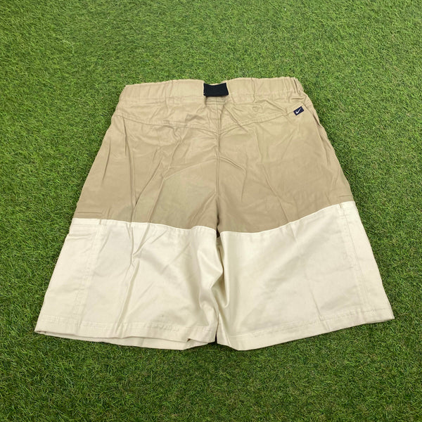 Vintage Nike Belted Cargo Shorts Brown XS