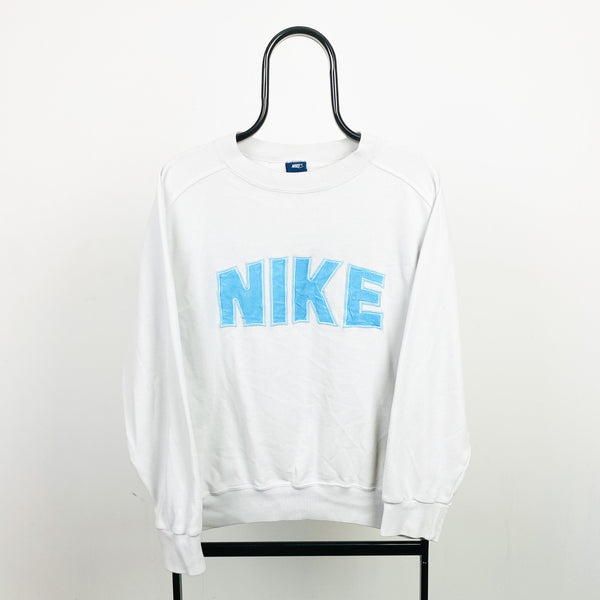 Vintage 80s Nike Sweatshirt White Medium