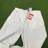 Vintage Nike Cargo Joggers White Medium