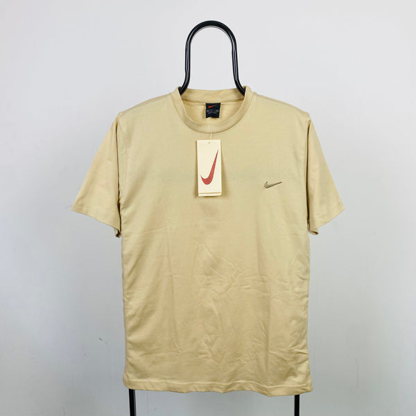 Vintage Nike T-Shirt Brown Small