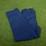 Vintage Nike Cargo Trousers Joggers Blue XL