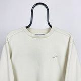 Vintage Nike Sweatshirt Light Brown Medium