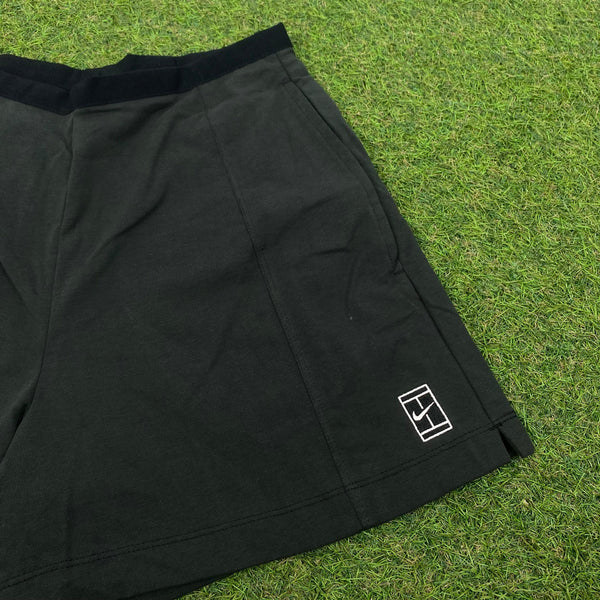 Vintage Nike Court Shorts Black XS