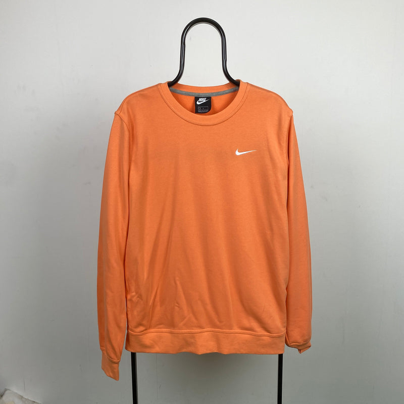 Vintage Nike Sweatshirt Orange Large