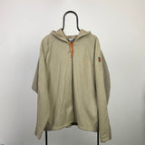 Vintage Nike Hoodie Brown XL