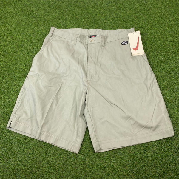 Vintage Nike Tiger Woods Cargo Shorts Grey Large