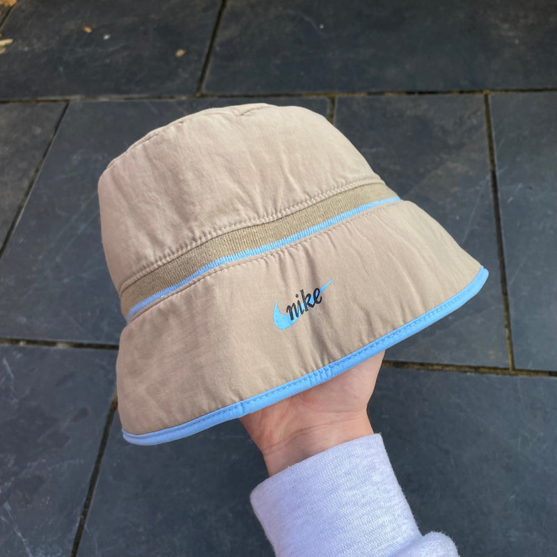 Vintage Nike Reversible Bucket Hat Brown