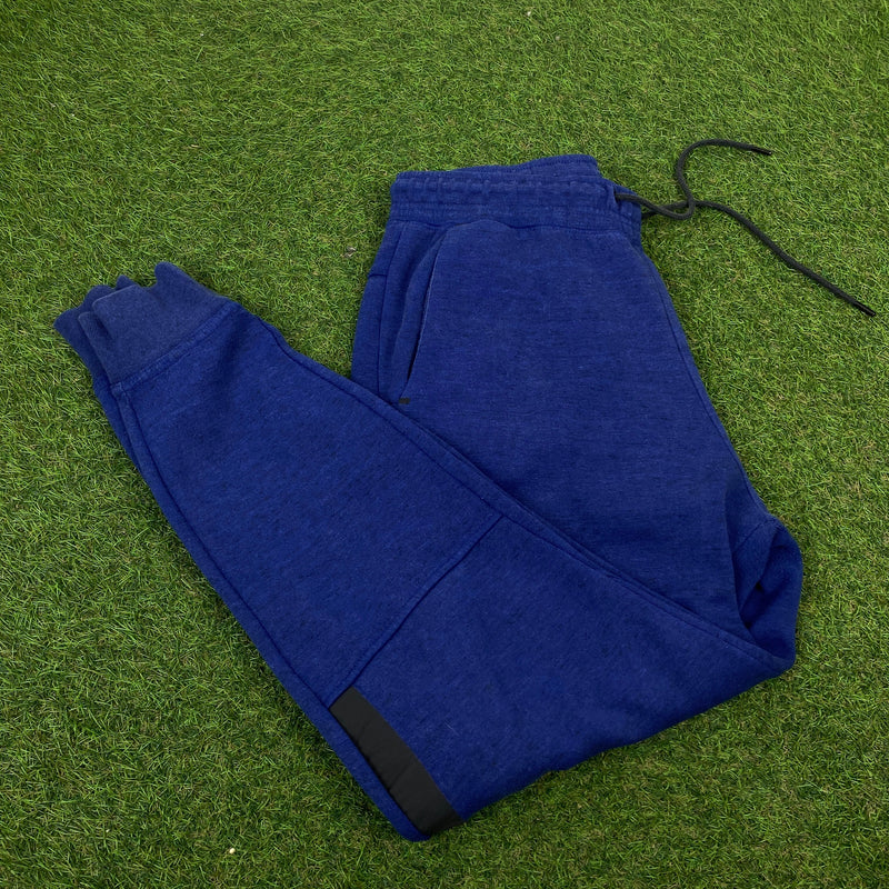 Vintage Nike Tech Fleece Joggers Blue Small