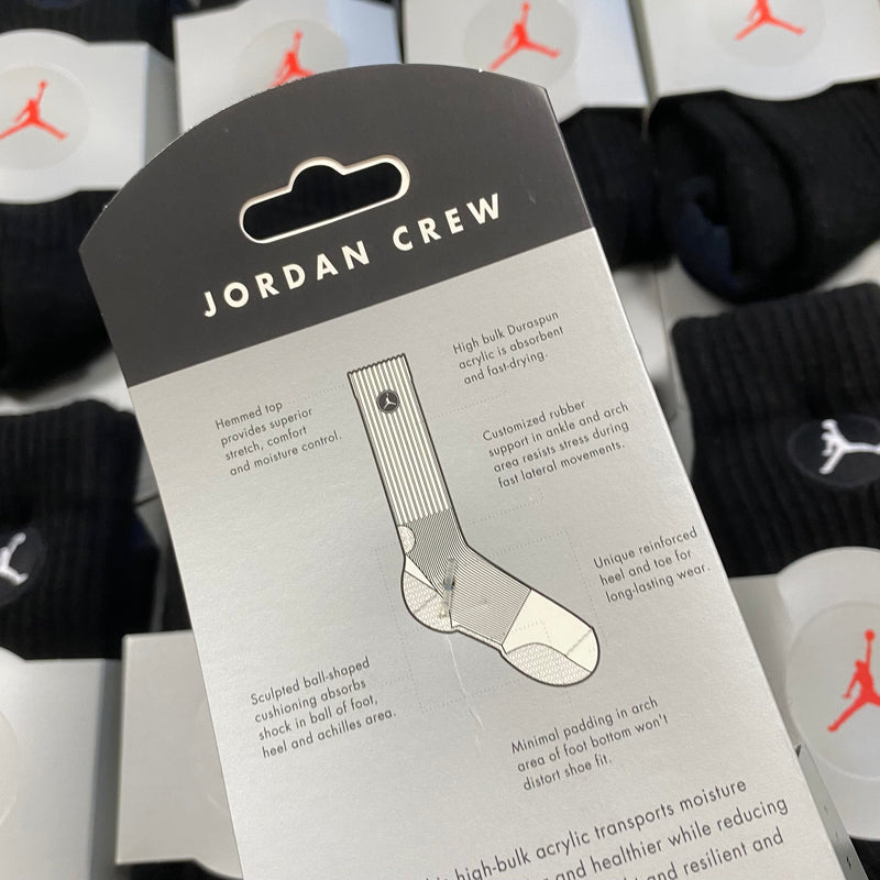 Vintage Nike Air Jordan Socks Black