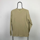 Vintage Nike Long Sleeve T-Shirt Brown XL