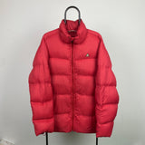 Vintage Nike ACG Puffer Jacket Red Large