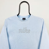 Vintage Nike Sweatshirt Baby Blue XS