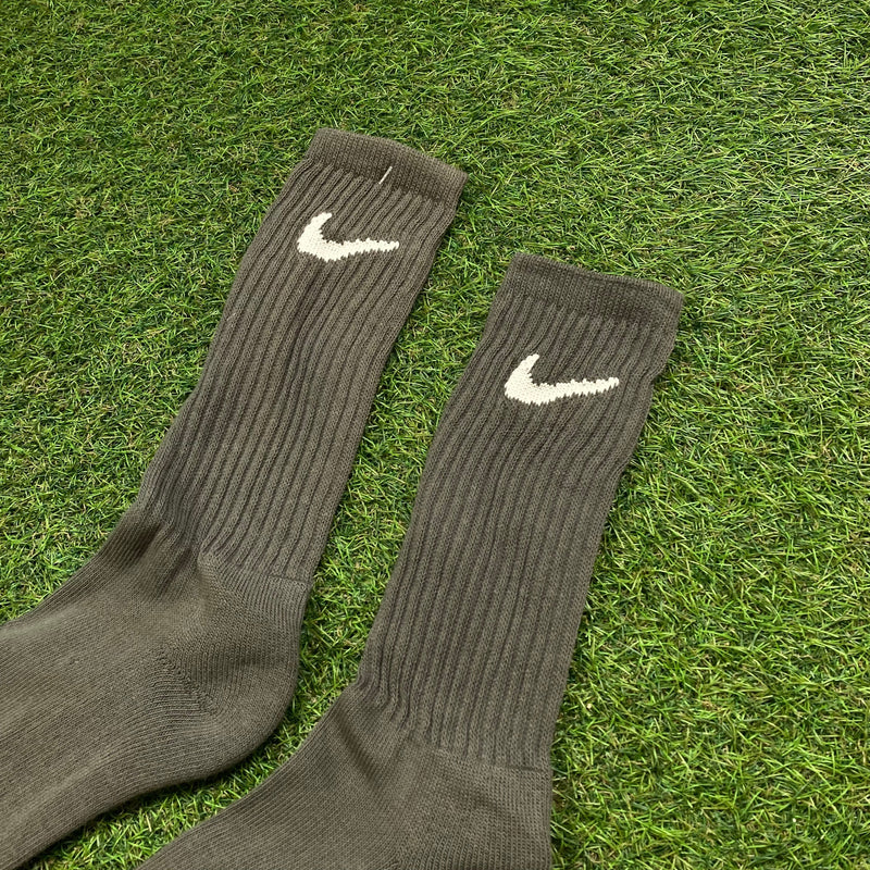 Vintage Nike Socks Dark Brown