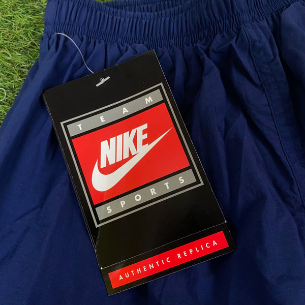 Vintage Nike Arsenal Football Shorts Blue XS