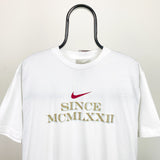 Vintage Nike T-Shirt White Medium