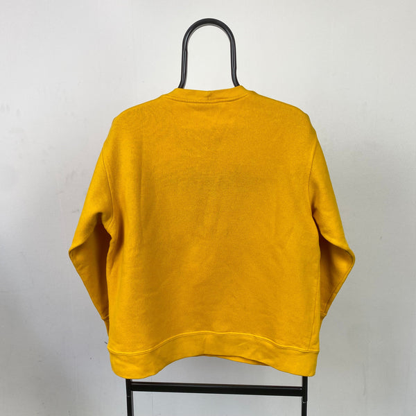 Vintage Nike Sweatshirt Yellow XS