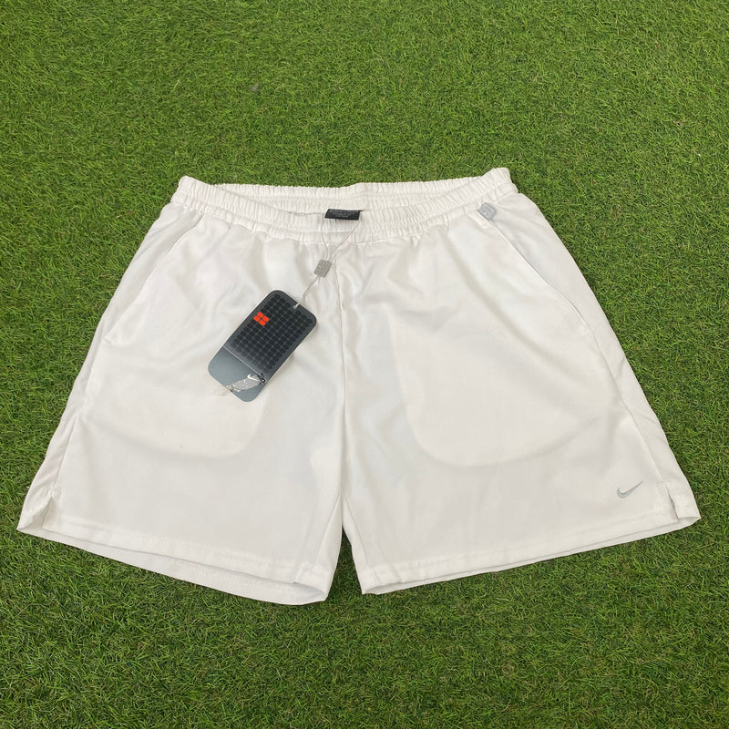 Vintage Nike Challenge Court Shorts White XL