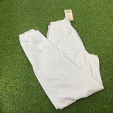 Vintage Nike Cotton Joggers White XL