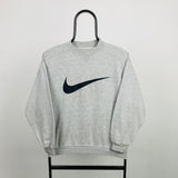 Vintage Nike Sweatshirt Grey XS