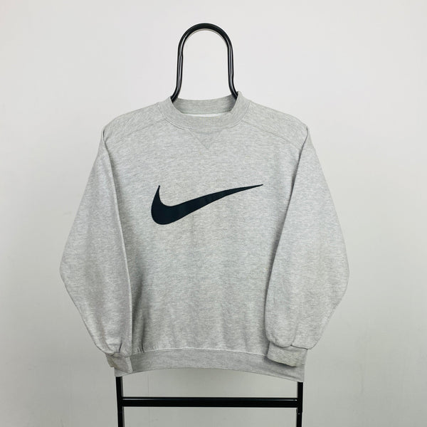 Vintage Nike Sweatshirt Grey XS