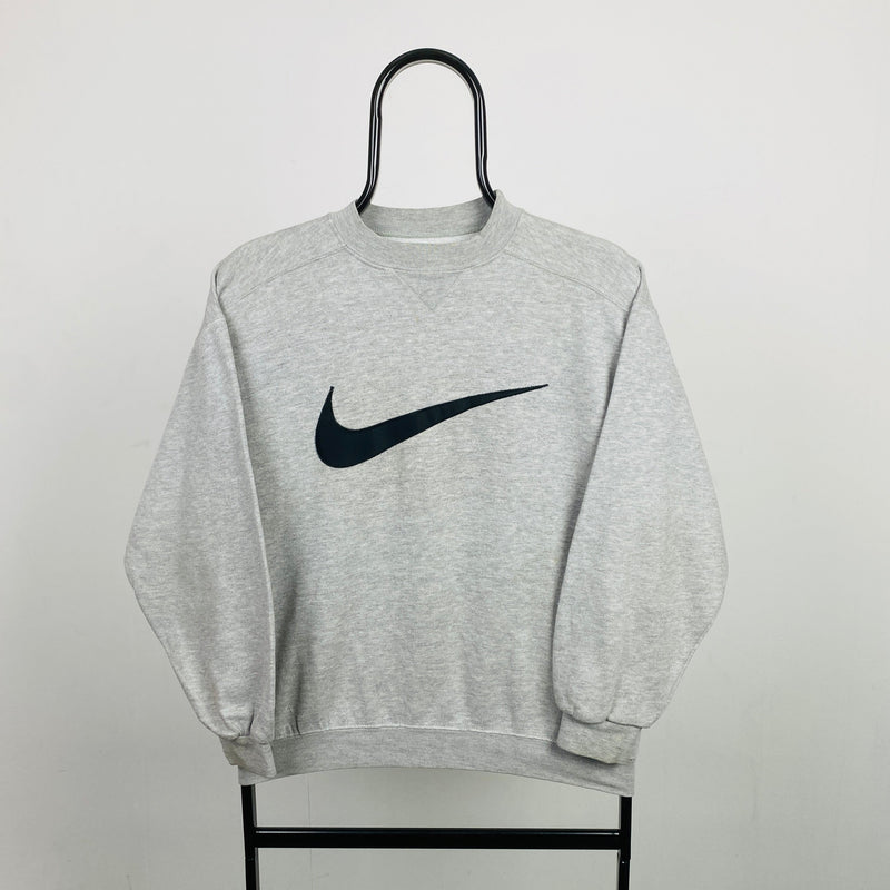 Vintage Nike Sweatshirt Grey XS