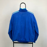 Vintage Nike 1/4 Zip Sweatshirt Blue Large