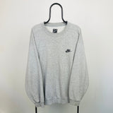 Vintage Nike Sweatshirt Grey XXL