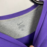 Vintage Nike Sweatshirt Purple Medium