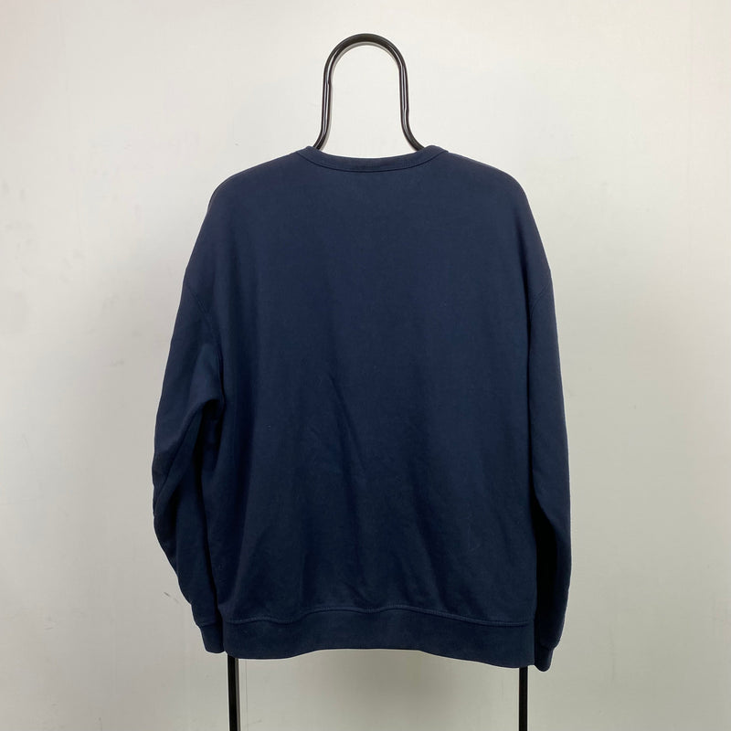 Vintage Reebok Sweatshirt Blue XL