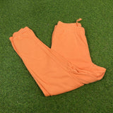 Vintage Nike Cotton Joggers Orange Medium