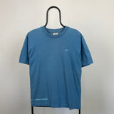 Vintage Nike T-Shirt Blue Small