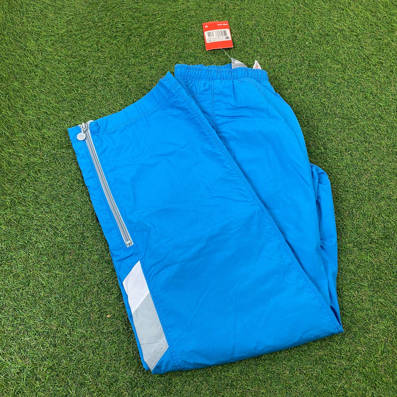 Vintage Nike Joggers Blue Large