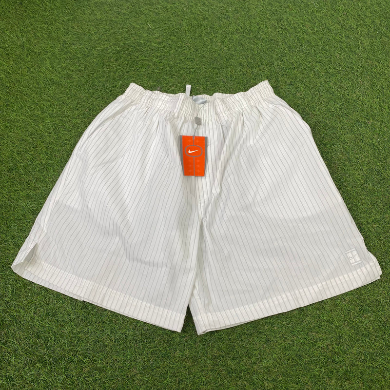 Vintage Nike Challenge Court Tennis Shorts White XL