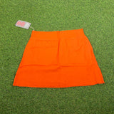 Vintage Nike Reversible Skirt Orange Grey Small