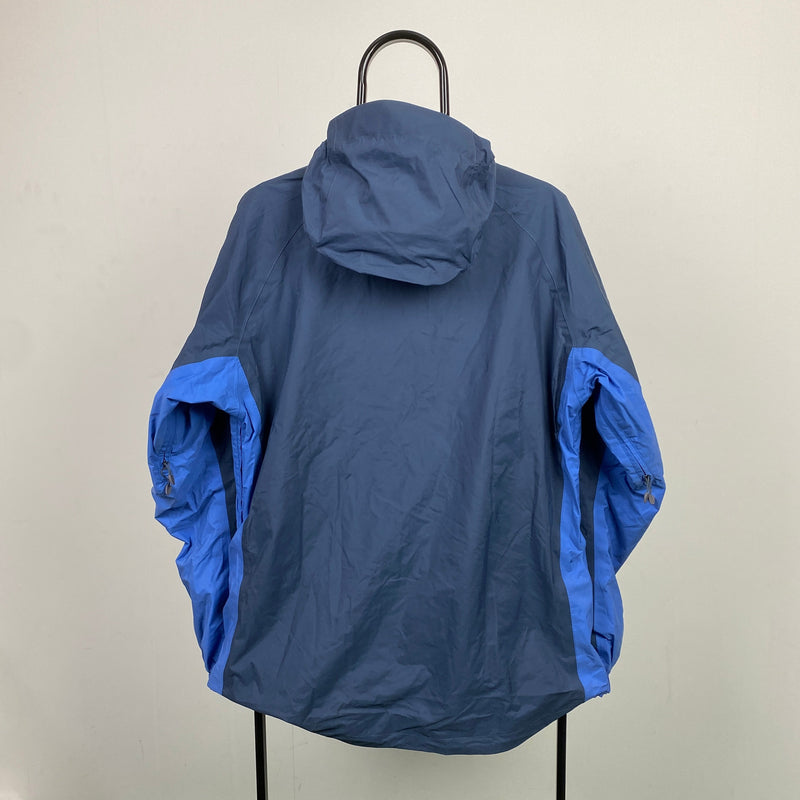 Vintage Nike ACG Waterproof Storm Coat Jacket Blue Large