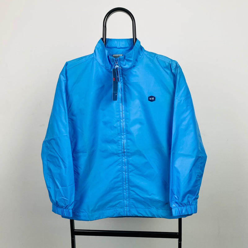 Vintage Nike Hex Windbreaker Jacket Baby Blue XS