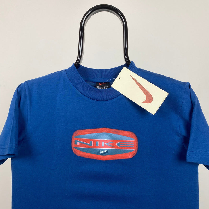 Vintage Nike T-Shirt Blue XS