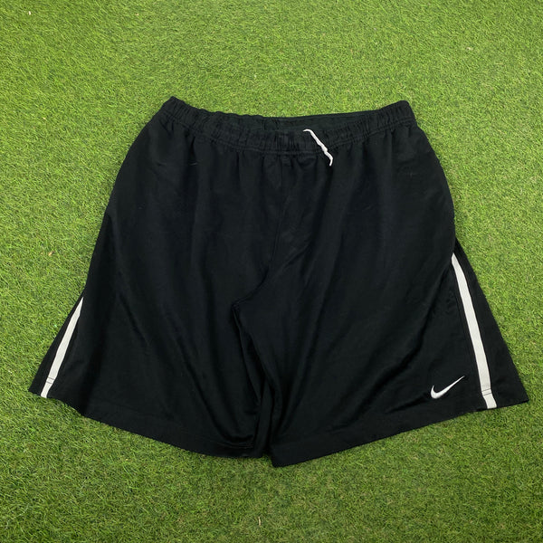 Vintage Nike Dri-Fit Shorts Black Large