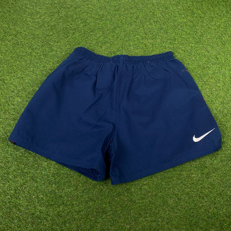 Vintage Nike Shorts Blue Large