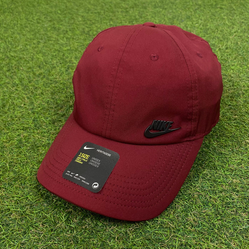 Vintage Nike Heritage Hat Red